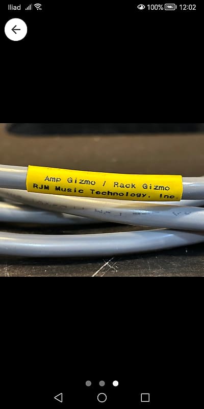 RJM Amp gizmo cable 2018 mesa boogie mark v 35