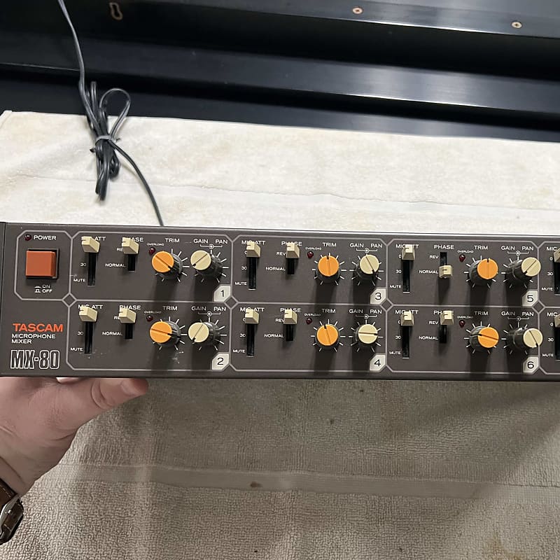 TASCAM MX-80 Microphone Mixer Mid-80s