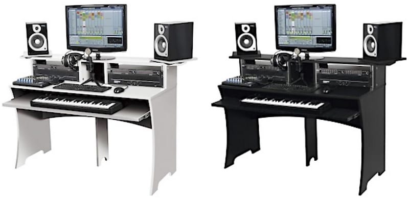 Glorious Workbench Black - Console DJ Studio di Lavoro Compatta