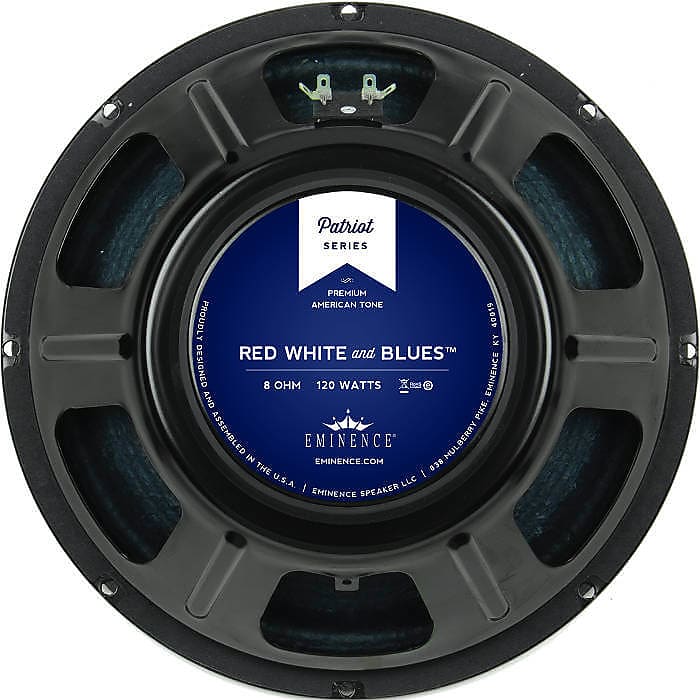 Eminence Red White And Blues - 8 Ohm 12" 120W Classic | Reverb