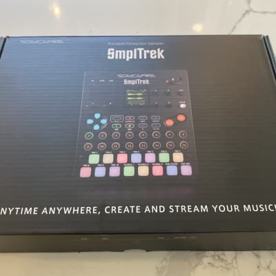 Sonicware SmplTrek Portable Production Sampler 2023 - Black Matte image 2