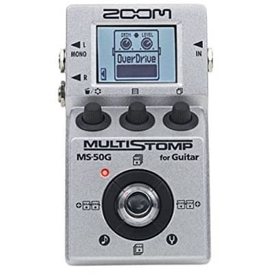 Zoom MS-50G MultiStomp Guitar Multi-Effect and Amp Modeling Pedal