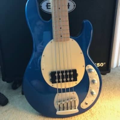 Jay Turser StingRay Bass Blue image 1