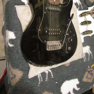 Stratocaster Style - Eagle S101 2010's Black image 2