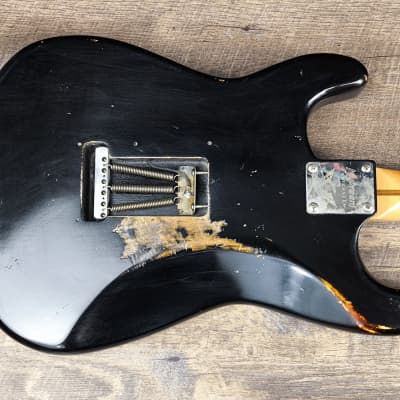 MyDream Partcaster Custom Built -Gilmour's Black Strat Spirit image 9