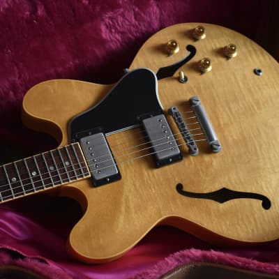 1995 Gibson USA ES-335 Dot Antique Natural Figured, w/OHSC, Good Wood Era, All Original, Natural Relic image 3