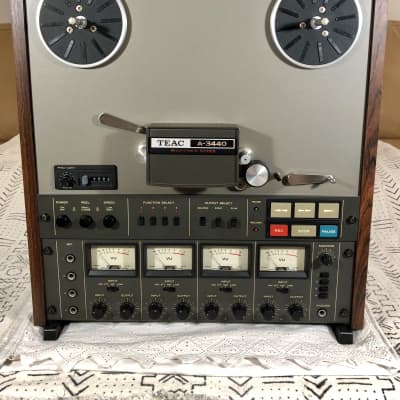 TEAC A-3440 - 4-track Reel to Reel Recorder (7ips or 15ips / 7" or 10.5") -Stunning, Mint Condition! image 11