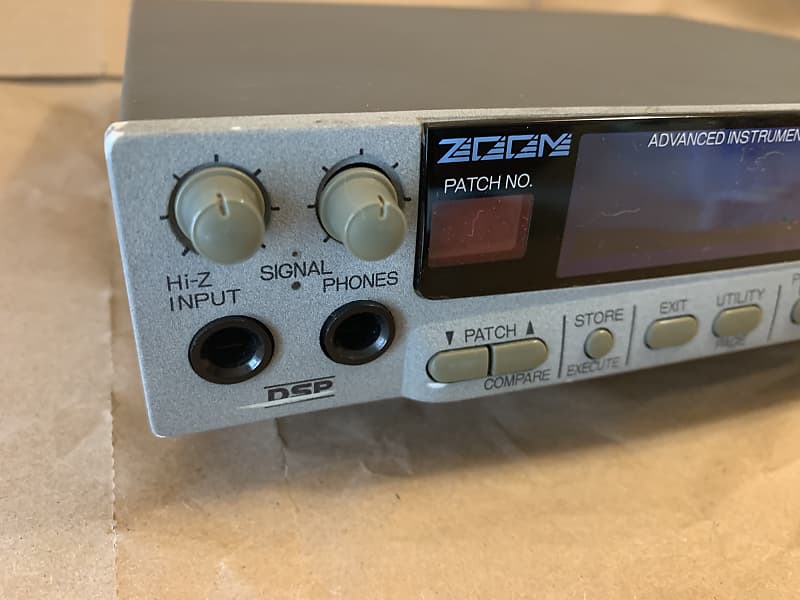 Zoom 9030 Advanced Instrument Effects Processor 90s VGC | Reverb