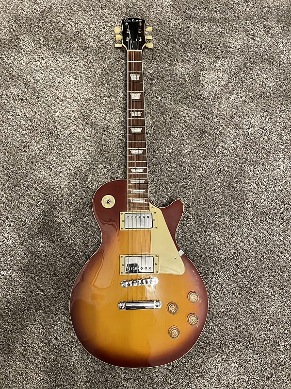 Glen Burton Les Paul 2000 s Sunburst