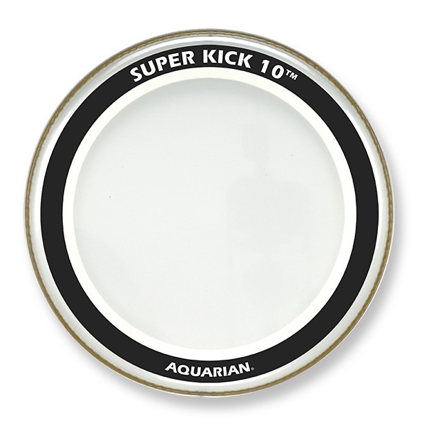 Aquarian SK10-22-U 22" Super Kick-10 Bass Drum Head image 1