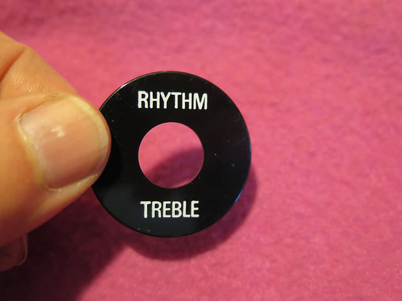 vintage 1980's Gibson poker chip switch ring for Les Paul SG Reverb