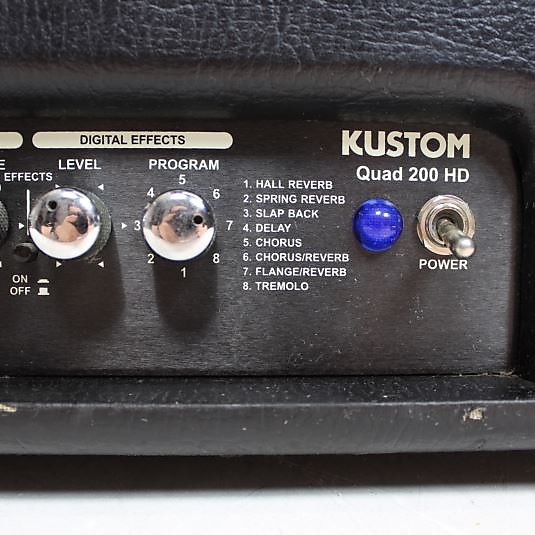 Kustom quad 200 deals hd