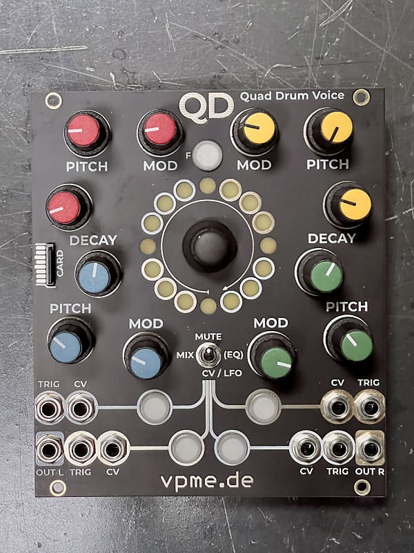 Vpme.de QD Quad Drum Voice Black Reverb