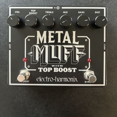 Electro-Harmonix Metal Muff Distortion with Top Boost 2006 - Present - Black image 1