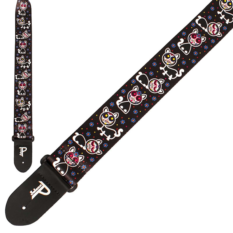 Perri's Official Sonic The Hedgehog Polyester 2 Guitar Strap