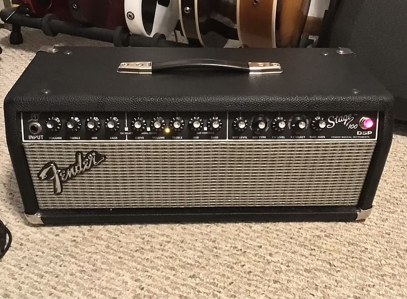 Fender Stage 100 DSP Amp Head MIM 100w Electric Guitar Reverb
