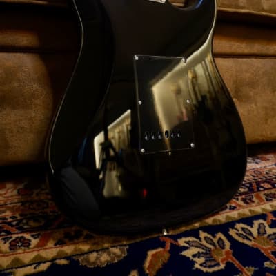 Vintage Guitars  V60 Coaster Series Electric   Left Hand / Zurdo Gloss Bk 2023  Black image 7