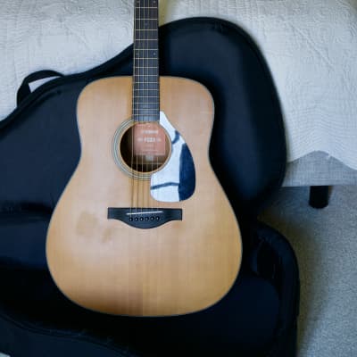 Yamaha FGX3 Red Label Dreadnought Natural | Reverb