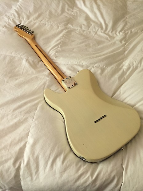 Fender American Deluxe Telecaster Cream/Tortoise Binding