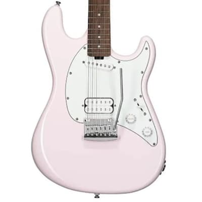 Cutlass Short Scale HS Electric Guitar (Shell Pink, Laurel Fretboard) (LDWS) for sale