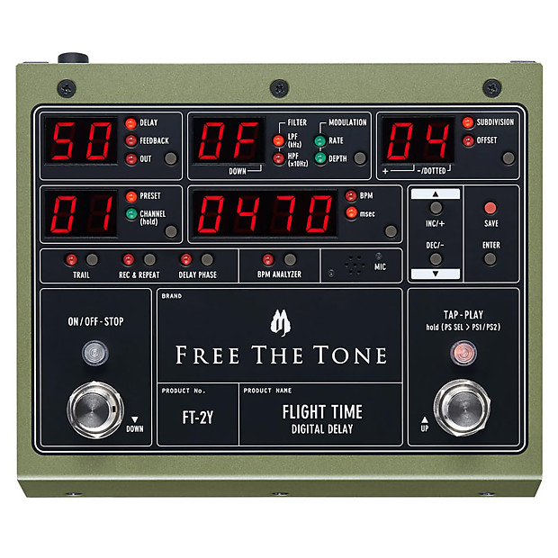 Free The Tone FT-2Y Flight Time Digital Delay image 1