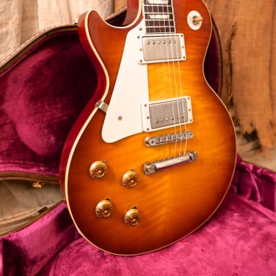 Gibson 2013 Les Paul '58 Reissue R8 Custom Shop Lefty  - Sunburst image 8