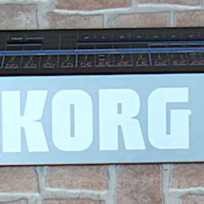 Korg Poly 61Analog Synthesizer front Panel Very Clean image 2