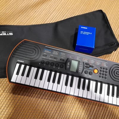 Casio SA76 Bundle Keyboard + Softbag + Power Supply