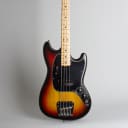 Fender  Mustang Solid Body Electric Bass Guitar (1976), ser. #7607104, original black tolex hard shell case.