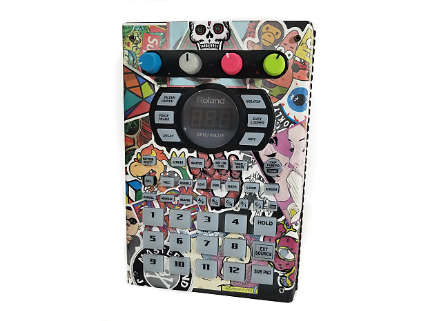 2017) Roland SP-404 SX - Faceplate/Knob Redesign/32 GB SD