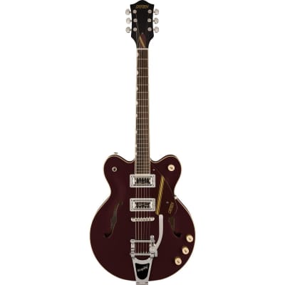 Gretsch  G2604T Limited Edition Streamliner Rally II Center Block with Bigsby, Laurel Fingerboard, Two-Tone Oxblood/Walnut Stain for sale