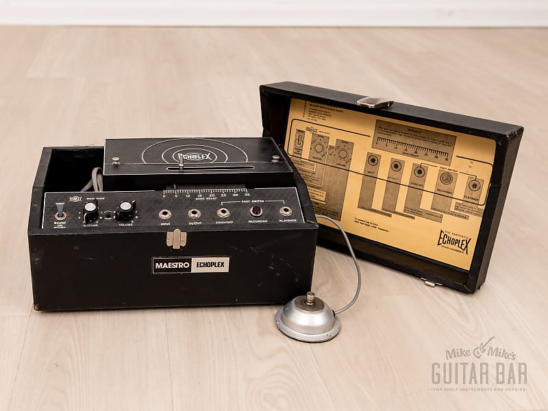 1977 Maestro Echoplex EP-3 Vintage Analog Tape Echo, Serviced w