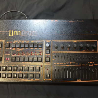Linn LinnDrum LM2 1980s - Black