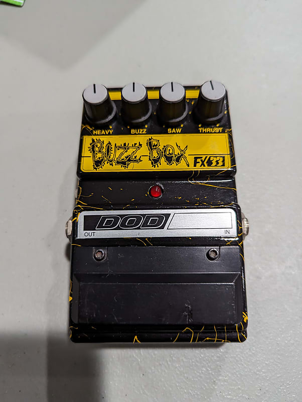 DOD FX33 Buzz Box 1990s - Yellow image 1