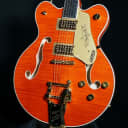 Gretsch G6620TFM Players Edition Center Block Orange Flame Guitar JT20010399