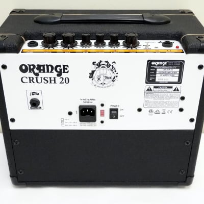 Orange Crush 20 Guitar Amplifier Black image 3