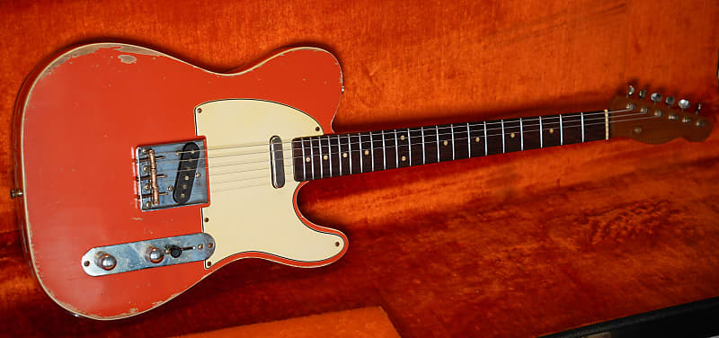 ★Custom Oder Relic FiestaRedTelecaster ★ Used Fender Custom Shop 1956 Journeyman Relic Telecaster