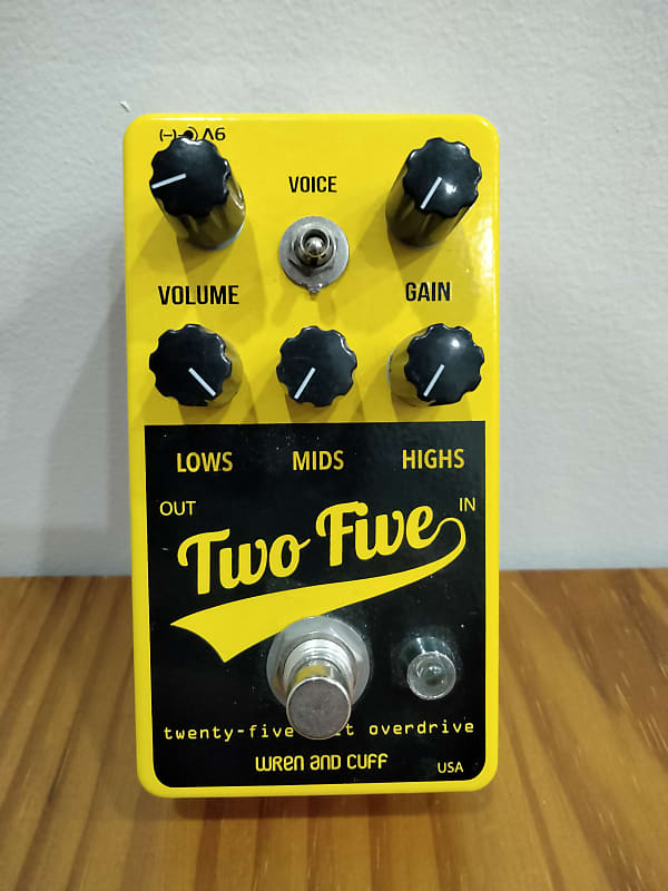 Wren and Cuff Two Five Drive/Boost 2010s - Yellow/Black