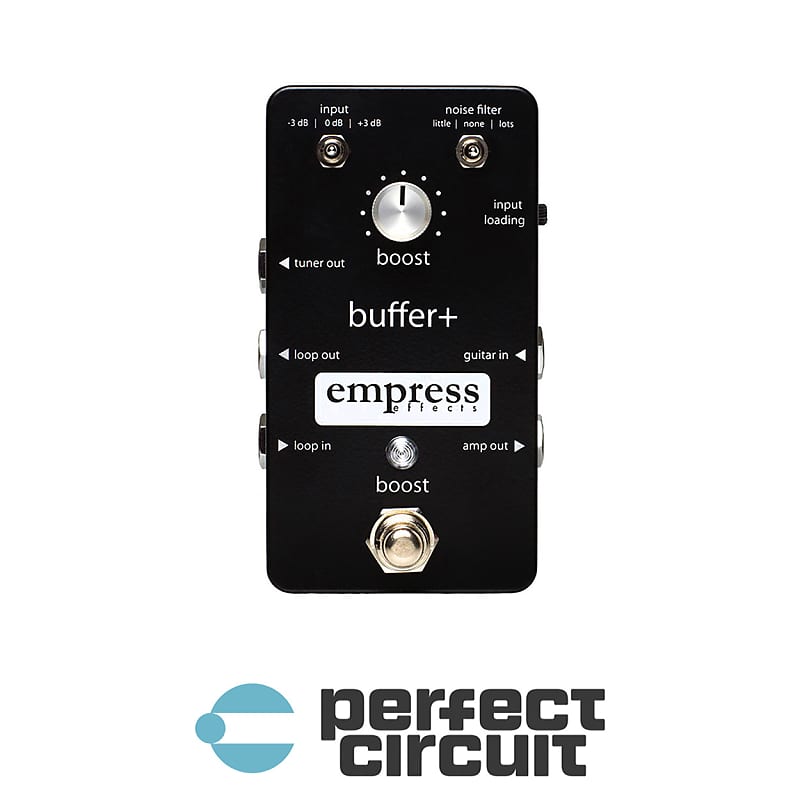 Empress Effects Buffer+ Analog I/O Interface Pedal with Boost