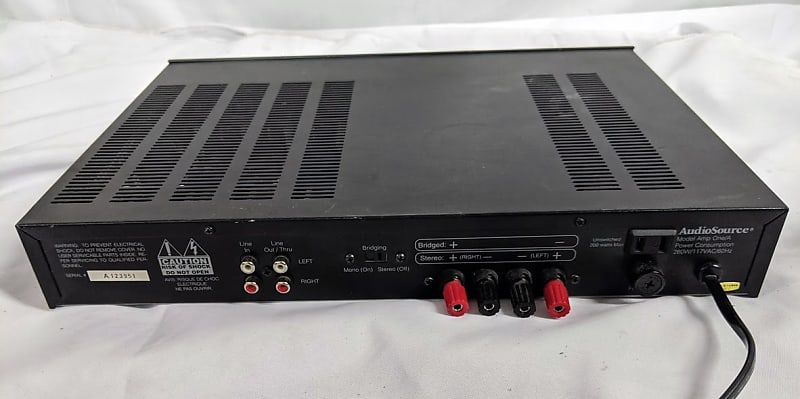 AudioSource Amp One/A 160 Watt Stereo purchases power Amplifier