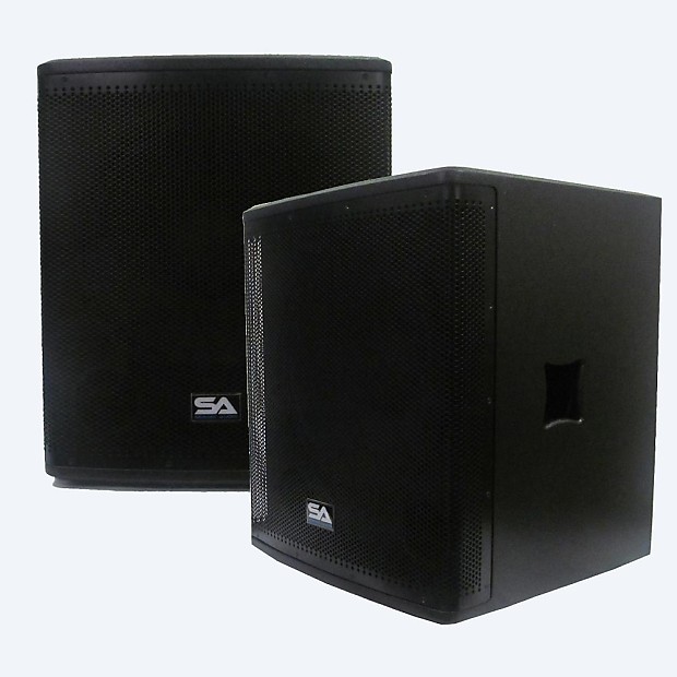 Seismic Audio Magma-118S-PAIR Passive 1x18" High-Power 800w Subwoofer Speakers (Pair) image 1