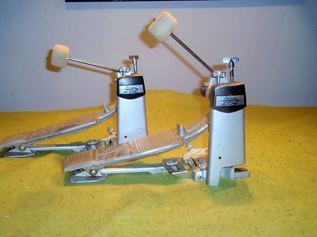 Premier 252 Bass Drum Pedal 1970 s Black Silver Reverb