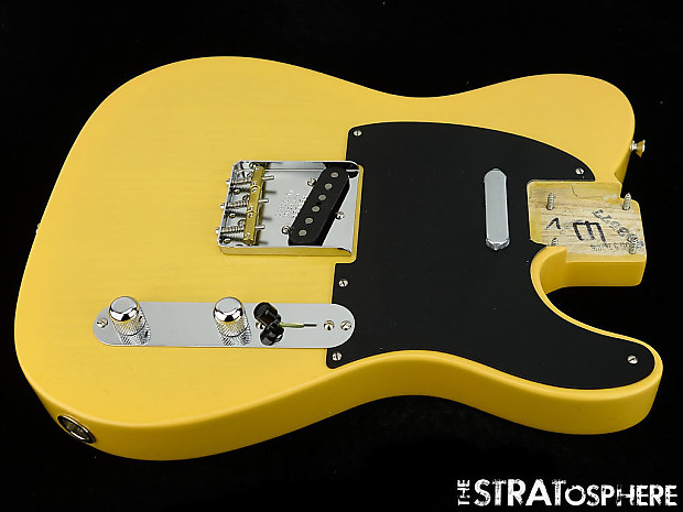 LOADED American 52 Fender Telecaster Tele BODY USA Butterscotch Blonde Nitro SALE