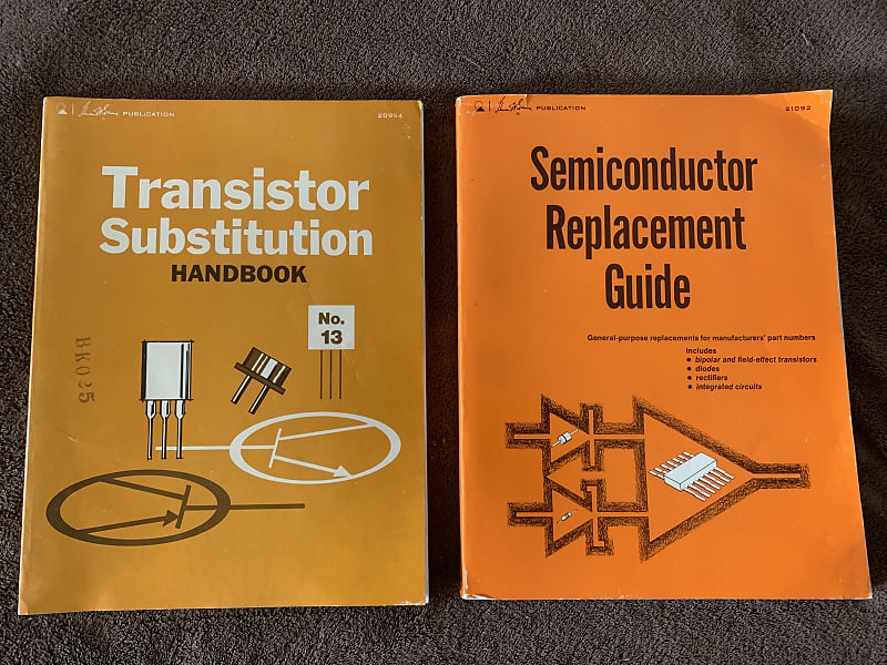 Transistor Substitution Handbook No.13 (20954) Semiconductor Reverb