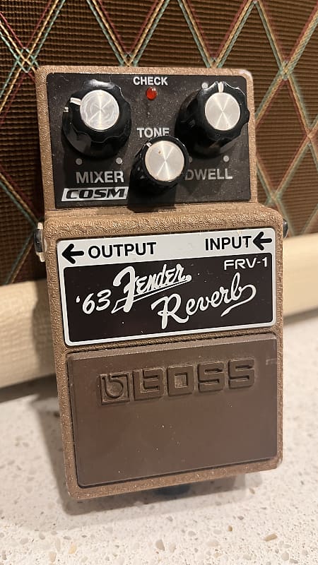Boss FRV-1 '63 Fender Reverb 2009 - Present - Brown | Reverb