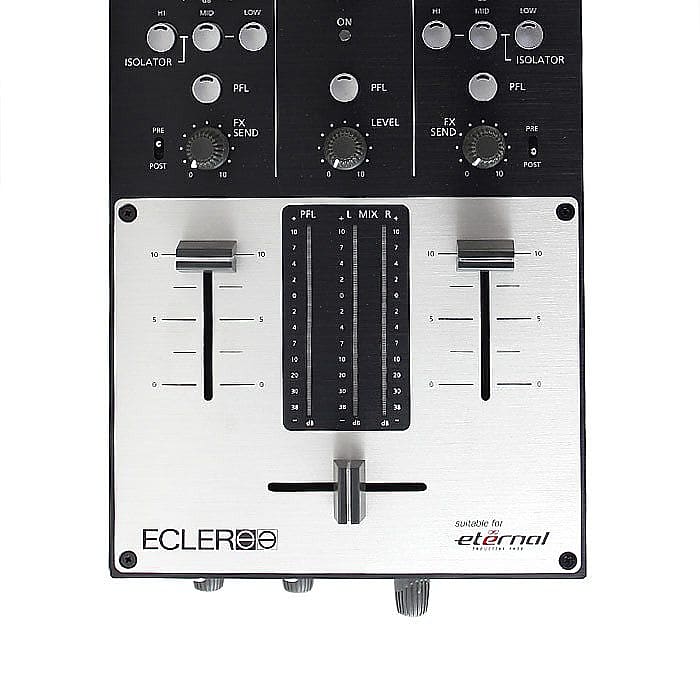 Ecler NUO 2.0 2-Channel Scratch DJ Mixer