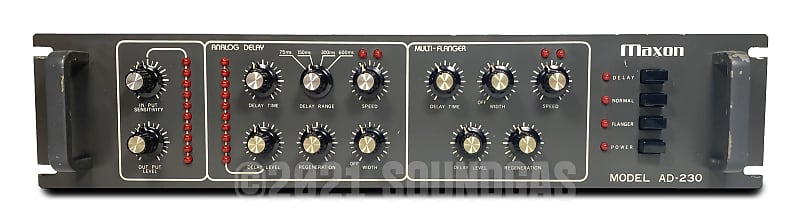 Maxon (Ibanez) AD-230 Analog Delay/Flanger *Soundgas | Reverb