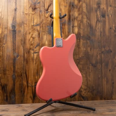 Fender Custom Shop '62 Jazzmaster Journeyman Relic, RW - Super Faded Aged Fiesta Red image 4