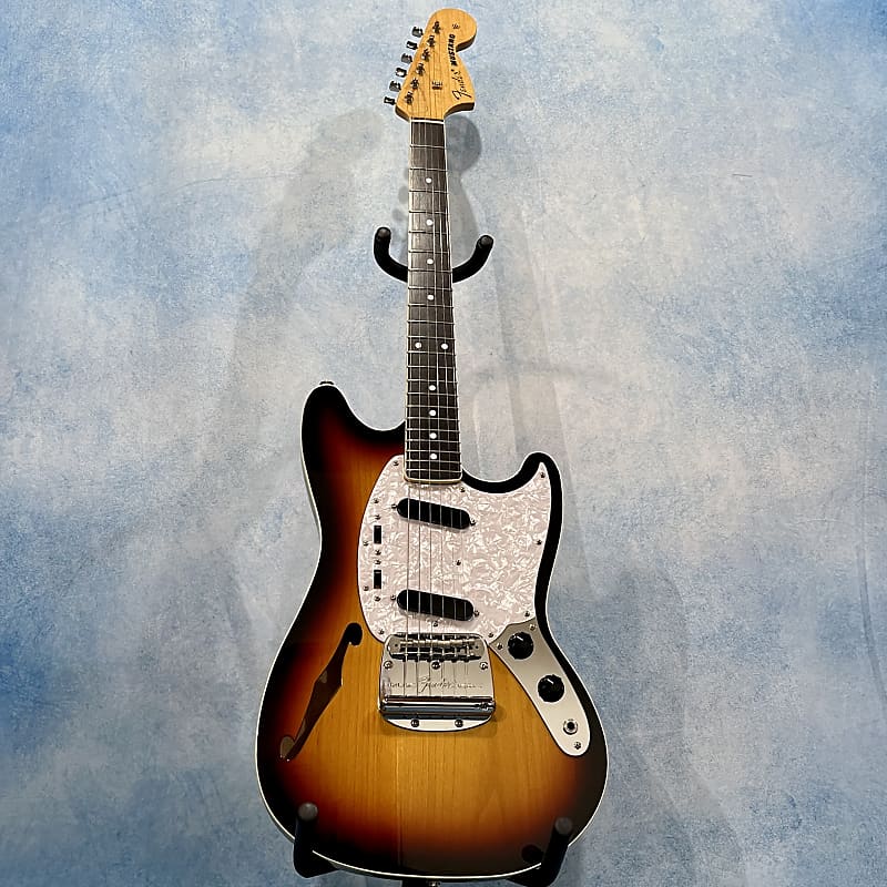 2012 Fender MG-HO Thinline Mustang Made in Japan Hollow Body
