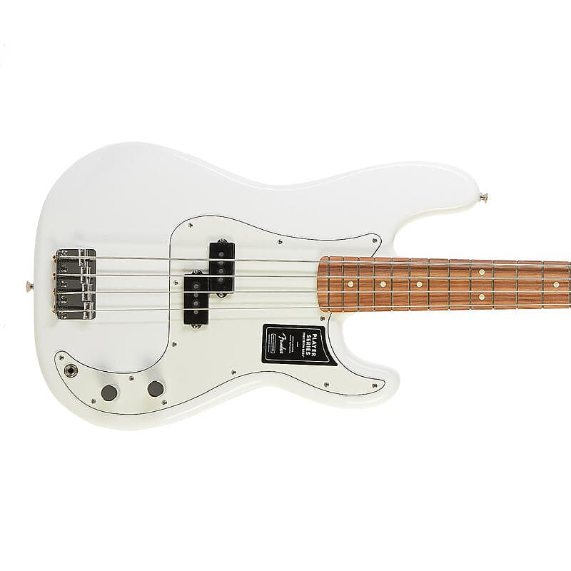 Fender Player Precision Bass Polar White / Pau Ferro